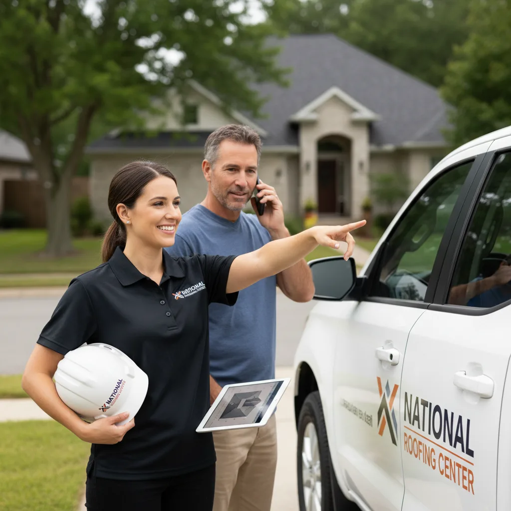 National Roofing Center customer support in Hamer